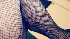 A Tiny Arousing Fishnet For The Leg Lovers )