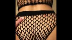 Girlfriend Smashed In Hallway In Naughty Fishnet Outfit ! Amateur British