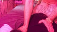 Bf Big Penis Bang’s Younger Girlfriend In Fishnets