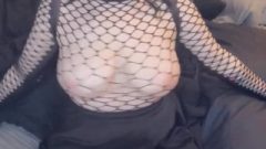 Goth Breasts In Fishnet Onlyfans Leak @whiskeynwhiskers
