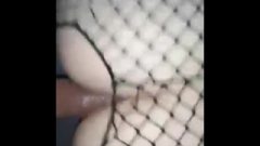 Bf Destroys Me In My Fishnets